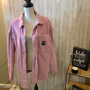 Vans Pink Corduroy Women's Shirt